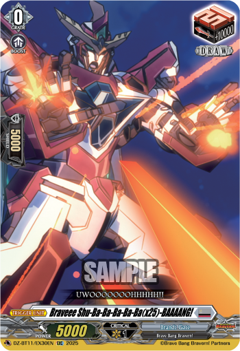 Braveee Shu-Ba-Ba-Ba-Ba-Ba(x25)-BAAAANG!