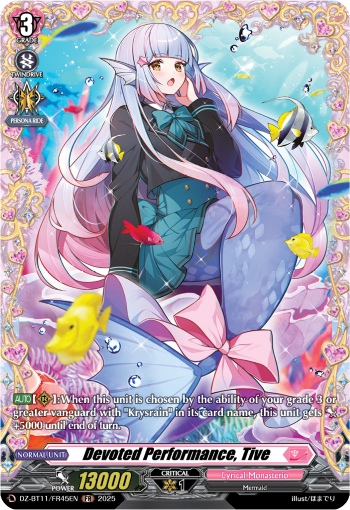 Devoted Performance, Tive