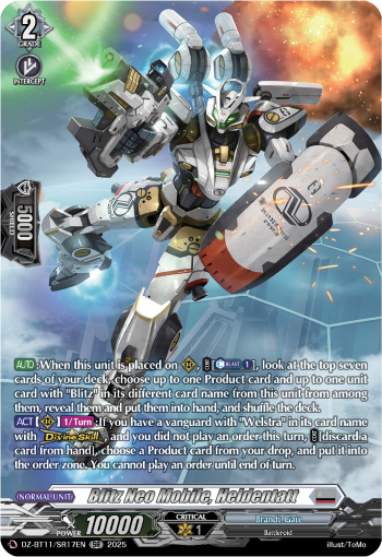 Blitz Neo Mobile, Heldentatt Blitz Neo Mobile, Heldentatt