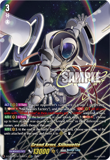 Grand Arms, Silhouette