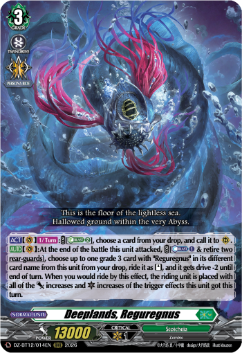 Deeplands, Reguregnus