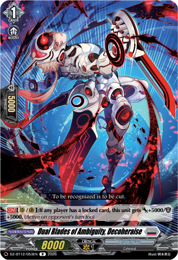 Dual Blades of Ambiguity, Decoheraise