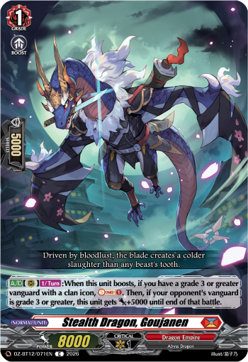 Stealth Dragon, Goujanen Stealth Dragon, Goujanen