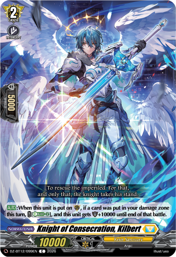 Knight of Consecration, Kilbert Knight of Consecration, Kilbert