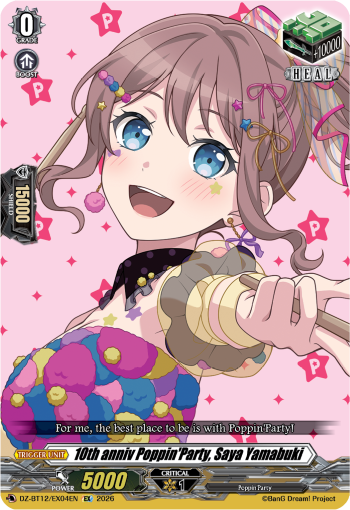 10th anniv Poppin'Party, Saya Yamabuki