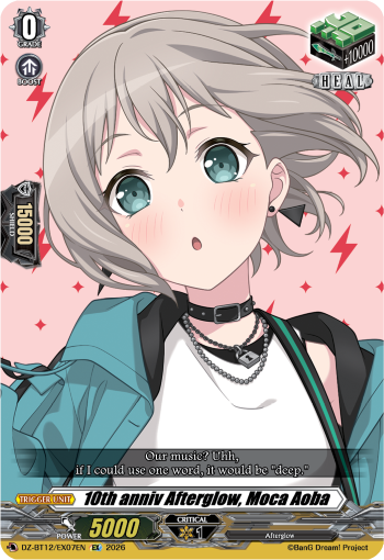 10th anniv Afterglow, Moca Aoba