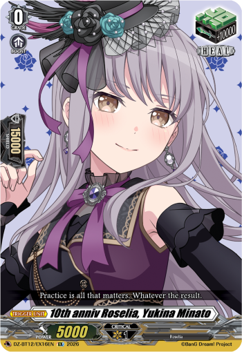 10th anniv Roselia, Yukina Minato
