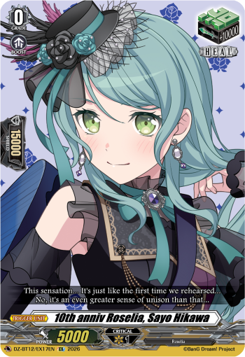 10th anniv Roselia, Sayo Hikawa