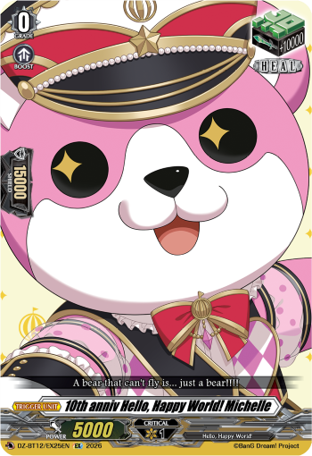 10th anniv Hello, Happy World! Michelle