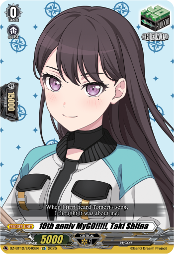 10th anniv MyGO!!!!!, Taki Shiina