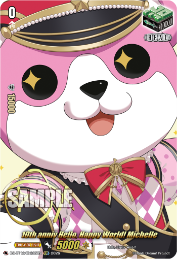 10th anniv Hello, Happy World! Michelle