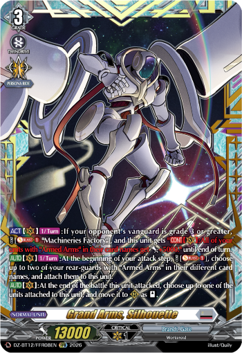 Grand Arms, Silhouette