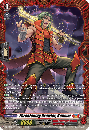 Threatening Brawler, Kohmei