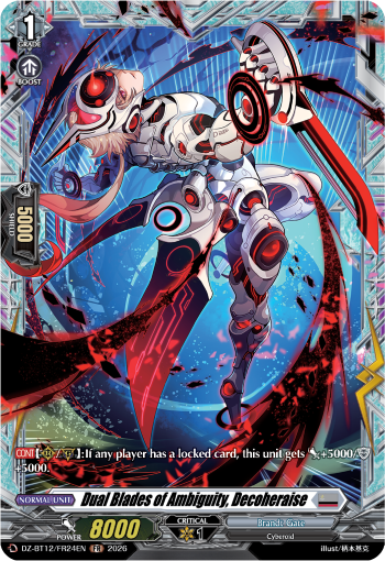 Dual Blades of Ambiguity, Decoheraise