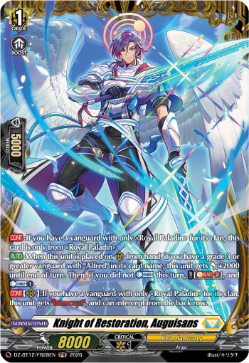 Knight of Restoration, Auguisans