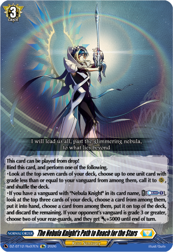 The Nebula Knight's Path to Reach for the Stars