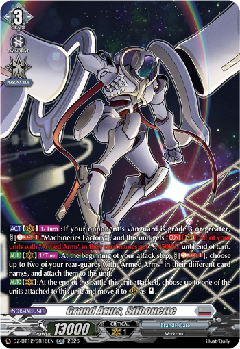 Grand Arms, Silhouette