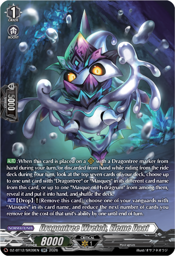 Dragontree Wretch, Eleme Daat