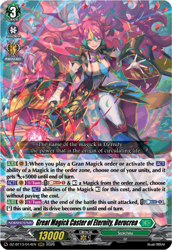 Great Magick Caster of Eternity, Berucrea