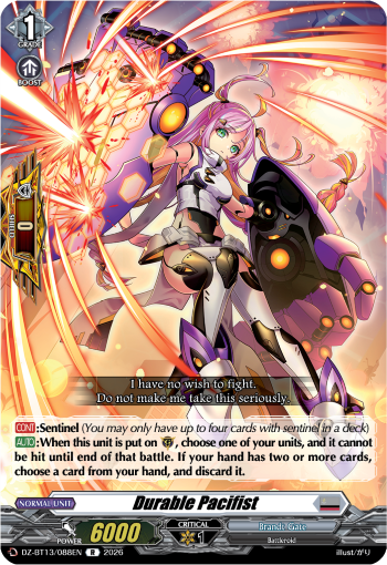 Durable Pacifist