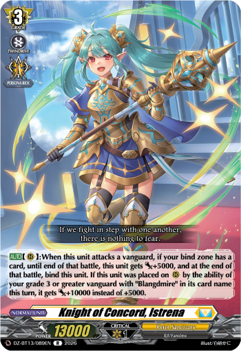 Knight of Concord, Istrena