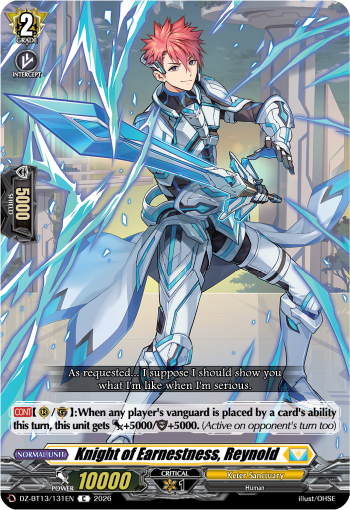 Knight of Earnestness, Reynold