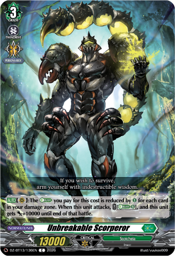 Unbreakable Scorperor