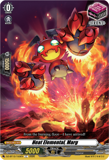 Heat Elemental, Marg
