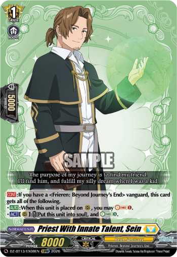 Priest With Innate Talent, Sein