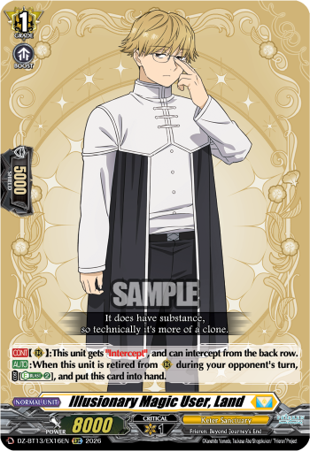Illusionary Magic User, Land