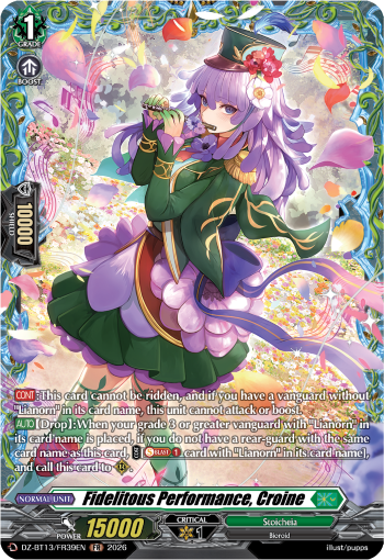 Fidelitous Performance, Croine Fidelitous Performance, Croine