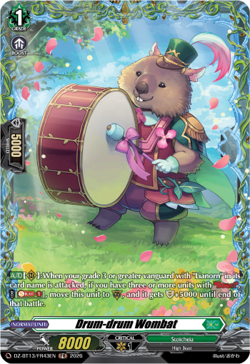 Drum-drum Wombat Drum-drum Wombat