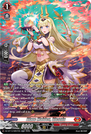 Blaze Maiden, Blessia Blaze Maiden, Blessia