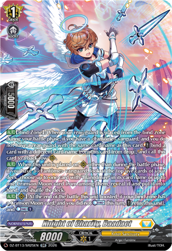 Knight of Charity, Baadact