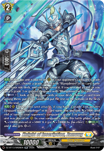 Knight of Inscription, Zamuug