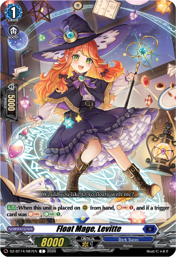Float Mage, Levitte Float Mage, Levitte