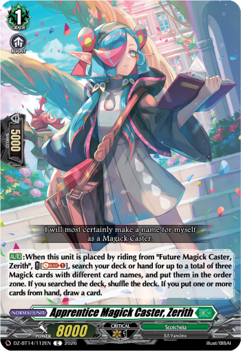 Apprentice Magick Caster, Zerith