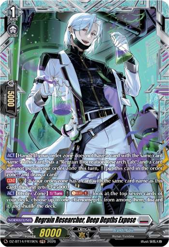 Regrain Researcher, Deep Depths Expose Regrain Researcher, Deep Depths Expose