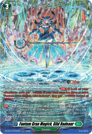 Fantum Gran Magick, Glid Radeaur Fantum Gran Magick, Glid Radeaur