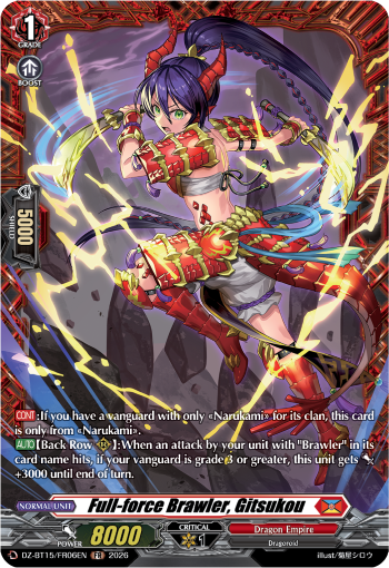 Full-force Brawler, Gitsukou Full-force Brawler, Gitsukou