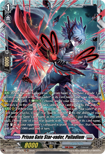 Prison Gate Star-vader, Palladium Prison Gate Star-vader, Palladium