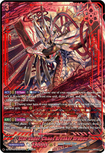 Star-vader, Chaos Breaker Dragon Star-vader, Chaos Breaker Dragon