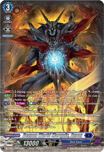 Demon World Marquis, Amon Demon World Marquis, Amon