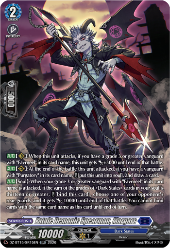 Fatale Demonic Spearman, Margars Fatale Demonic Spearman, Margars