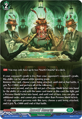 Insetti Omerta Insetti Omerta