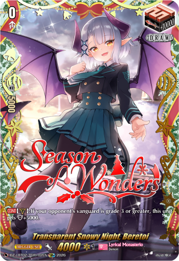 Transparent Snowy Night, Beretoi