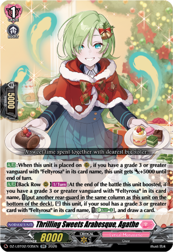Thrilling Sweets Arabesque, Agathe