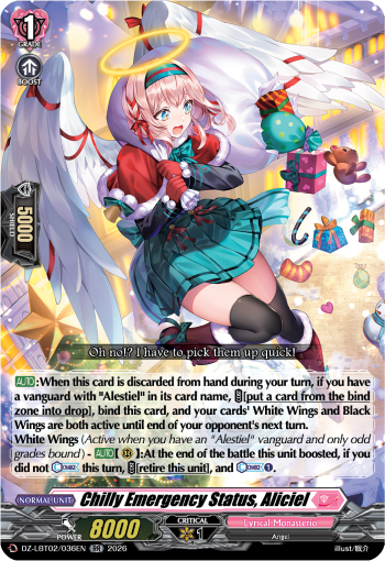 Chilly Emergency Status, Aliciel Chilly Emergency Status, Aliciel