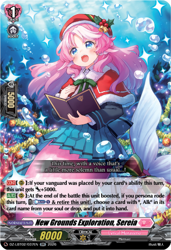 New Grounds Exploration, Sereia New Grounds Exploration, Sereia