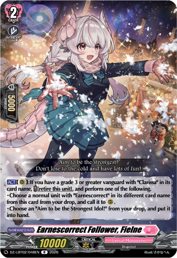 Earnescorrect Follower, Fielne Earnescorrect Follower, Fielne